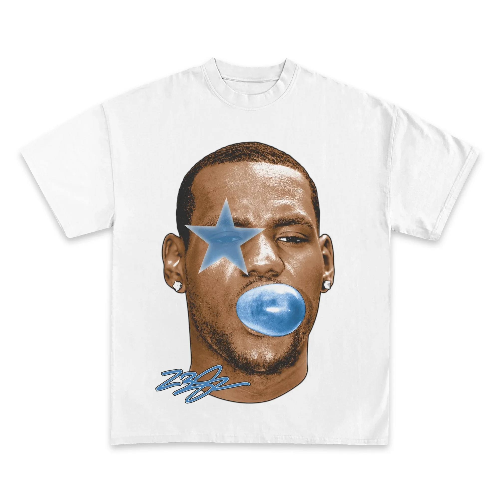 Streetwear Brand Top - Lebron James Kaus Bintang Basket Kaus