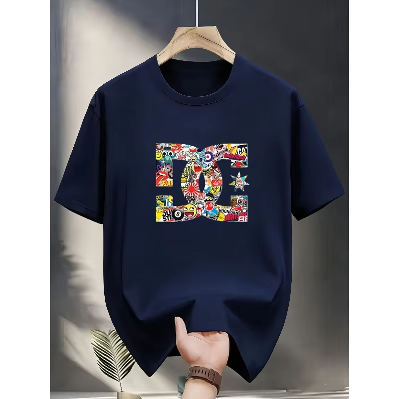 Streetwear Brand Graphics - Tren Fashion Kaos Oversize Bermotif Merek