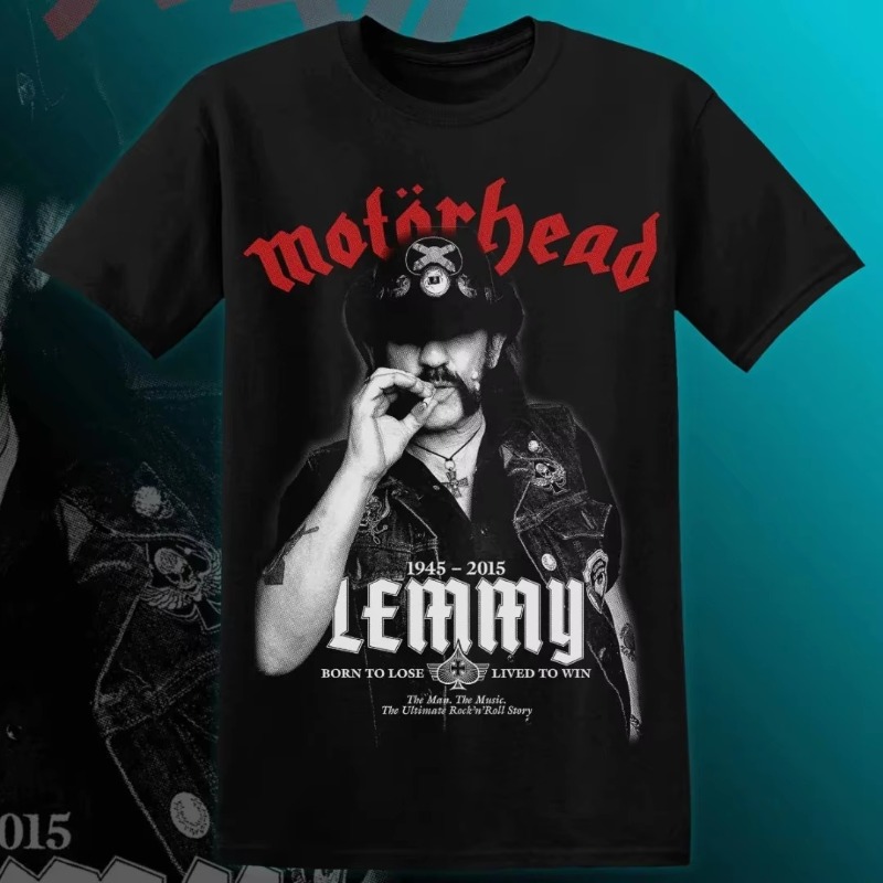 Streetwear Brand Top - Kaus MOTÖRHEAD LEMMY Kaus Y2k Band