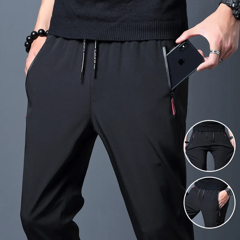 Streetwear Brands - Celana Kasual Pria Celana Jogger Pinggang