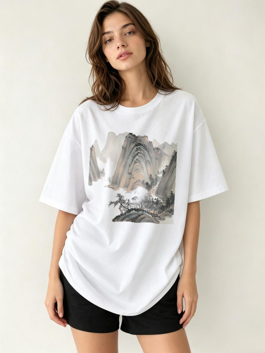 Streetwear Brands Logo - Kaos Streetwear Oversized Cetak Grafis Gaya