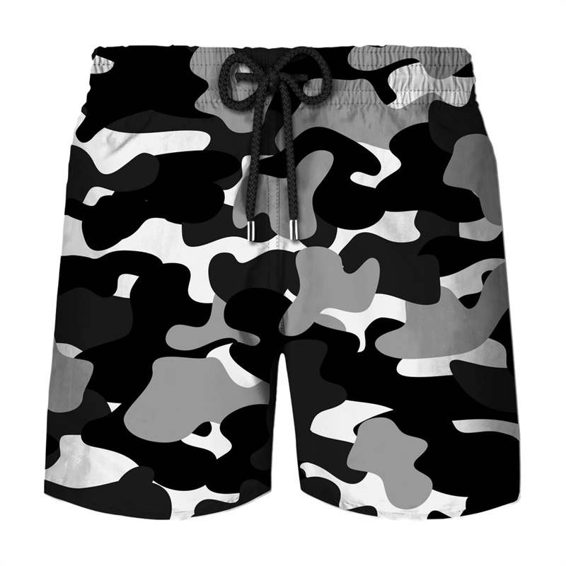 A Bathing Ape Camo - Celana pendek kamuflase pria, celana pendek