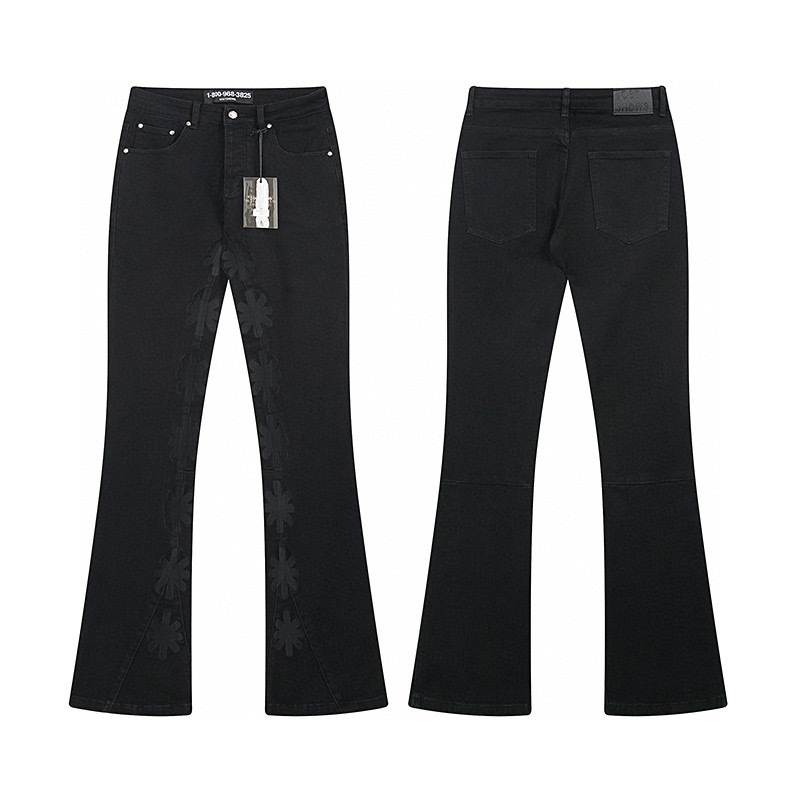 Brand Streetwear Instagram - Celana Jeans Slim-Fit Bordir LOSTSHDWS 2025