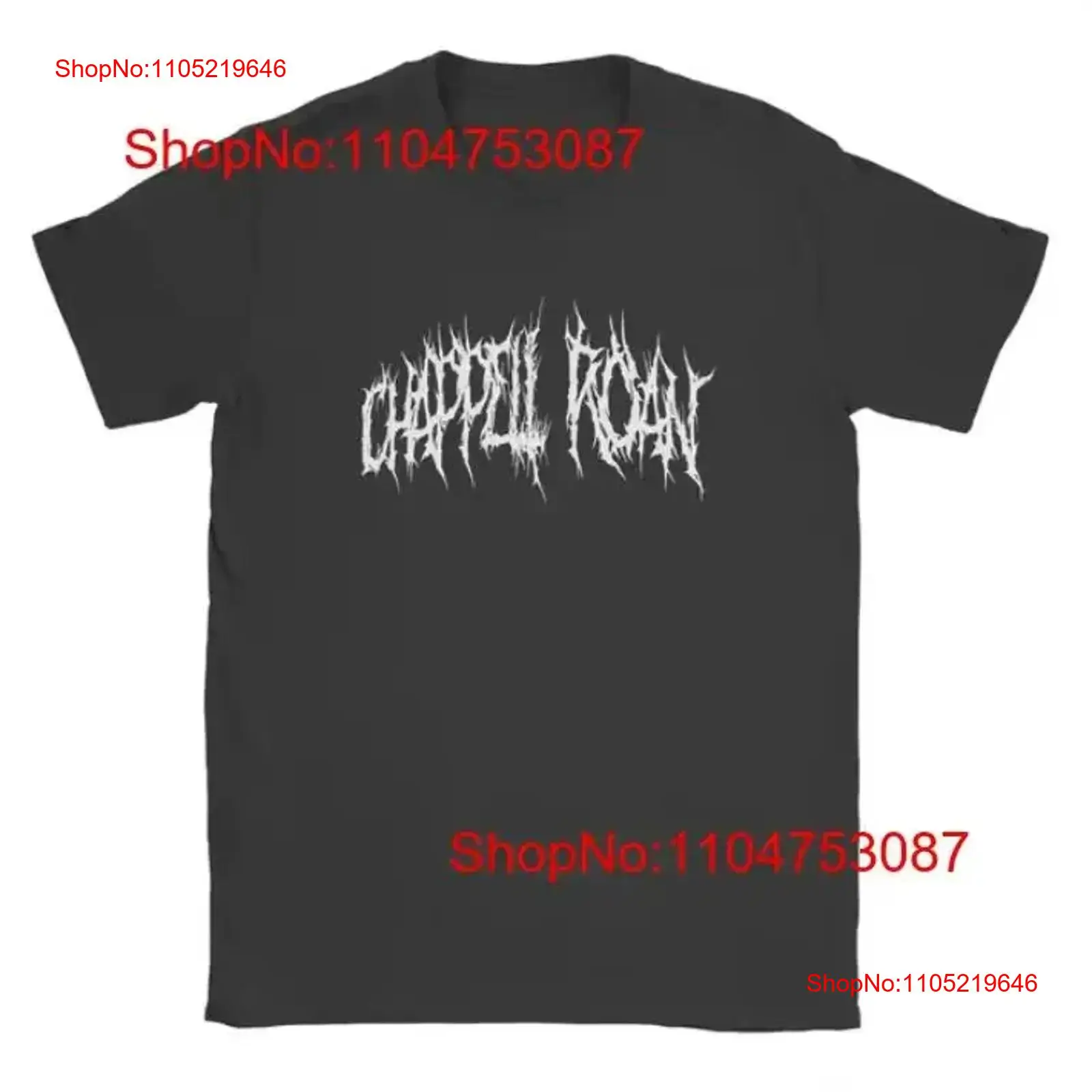 Streetwear Brand Fonts - Kaos Hitam Chappell Roan Singer Emo