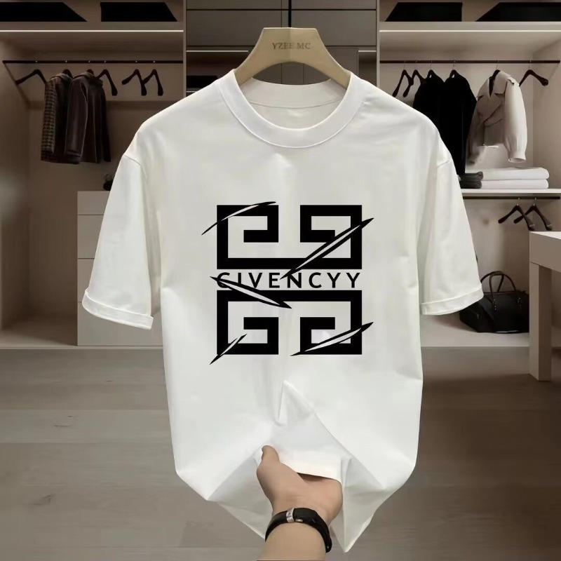 Streetwear Brands Logo - Kaos Pria 2026Men's GIVENCY dengan Cetakan