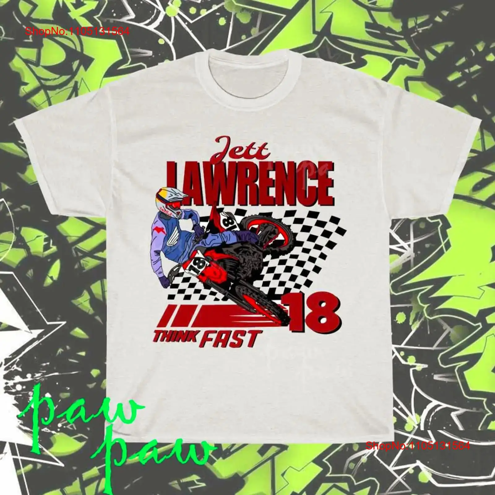 Kaos Amerika Logo Jett Lawrenc - Streetwear Brand Graphics ulasan dan harga