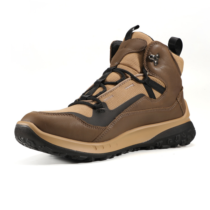 Sepatu Kulit High Top Pria Mer - Streetwear Brand Top ulasan dan harga