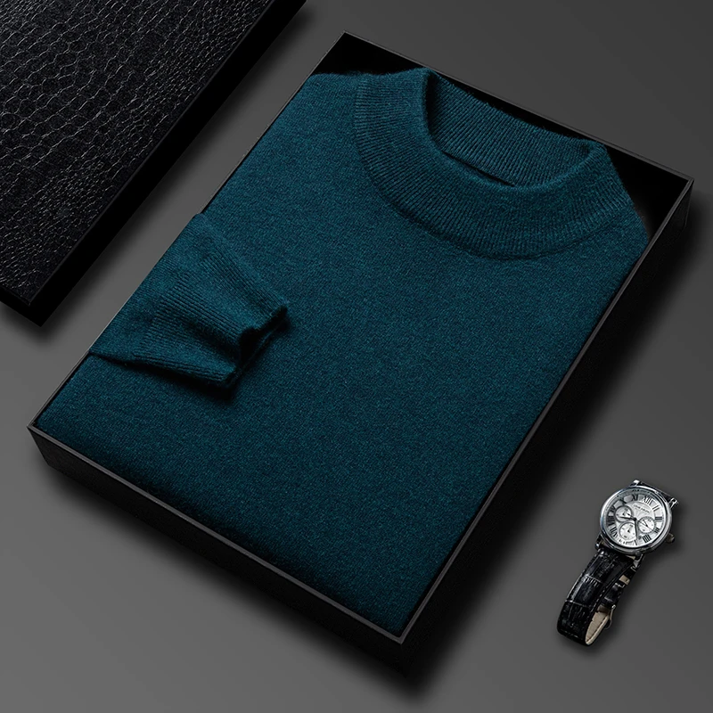Sweter Rajut Setengah Turtlene - Streetwear Brands ulasan dan harga