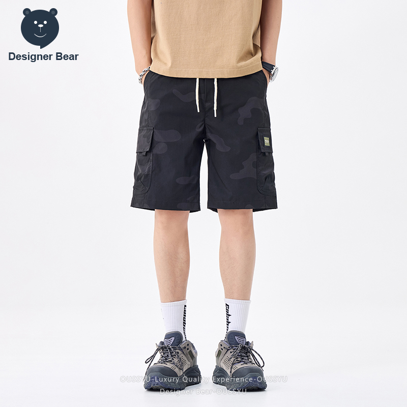 Celana Pendek Cargo Camo Musim - Streetwear Brands ulasan dan harga
