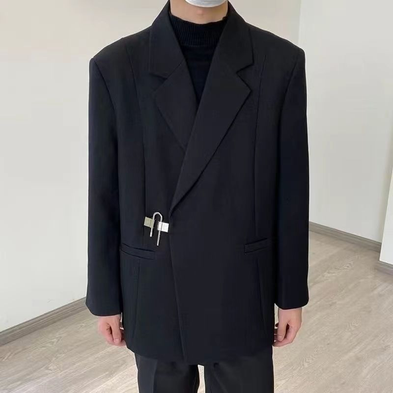 Setelan Blazer Kasual Putih Pr - Brand Streetwear Instagram ulasan dan harga