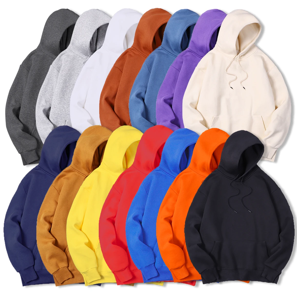 Sweater Berkerudung Pria Warna - Streetwear Brand Hoodie ulasan dan harga