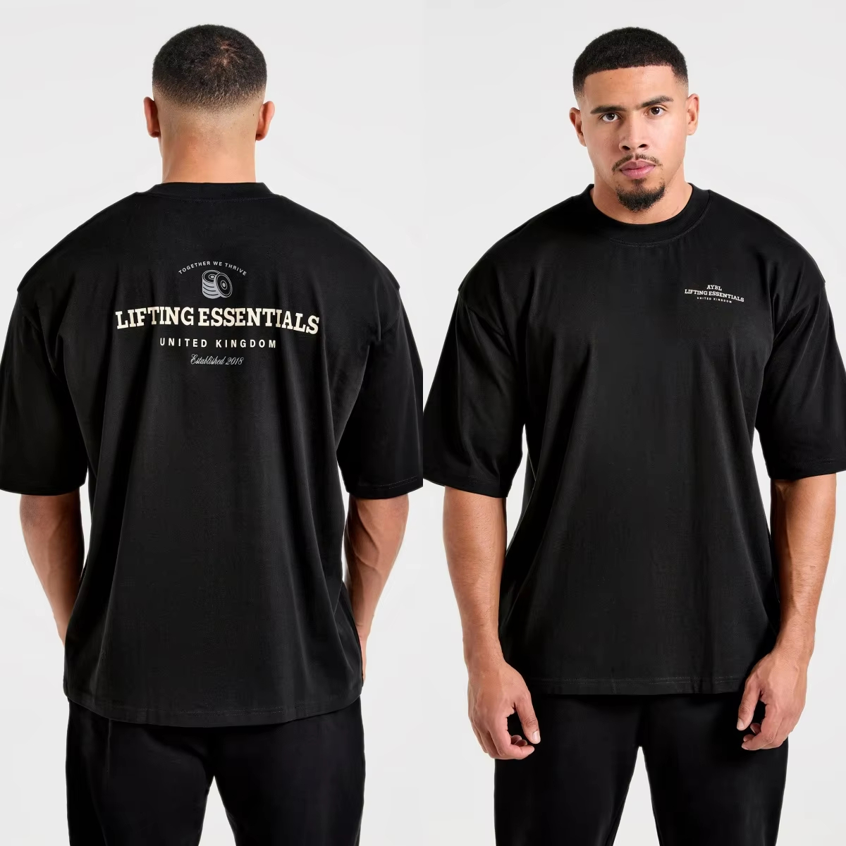 Kaos Katun Grafis Logo Klasik  - Streetwear Brands Logo ulasan dan harga