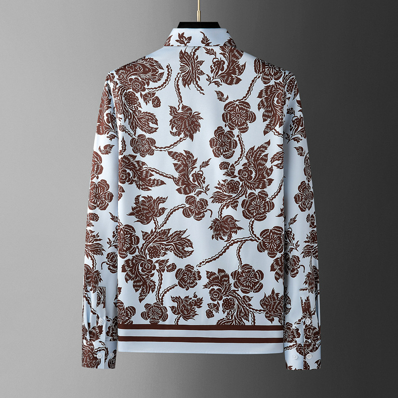 Kemeja Pria Bermotif Bunga Ret - Streetwear Brand Flower ulasan dan harga