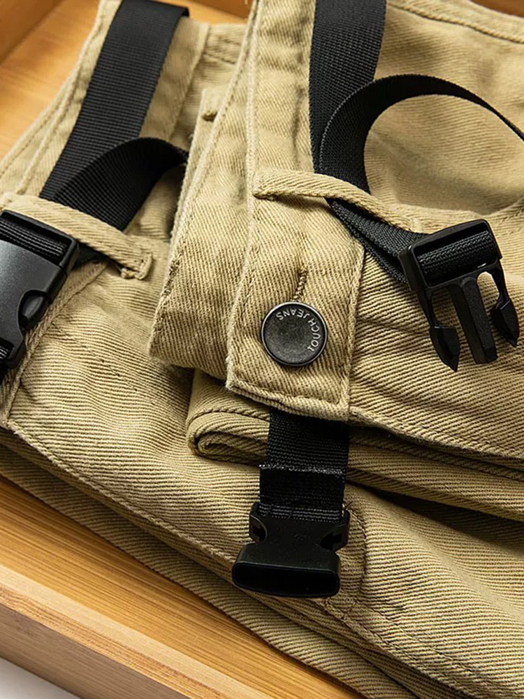 Sycpman celana panjang longgar - Streetwear Brand Belts ulasan dan harga