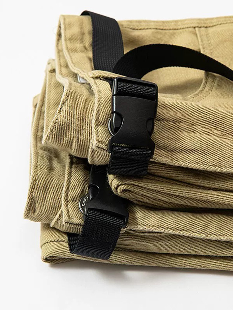 Sycpman celana panjang longgar - Streetwear Brand Belts ulasan dan harga