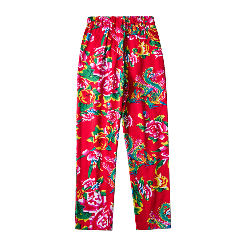 Celana panjang gaya China pria - Streetwear Brand Flower ulasan dan harga