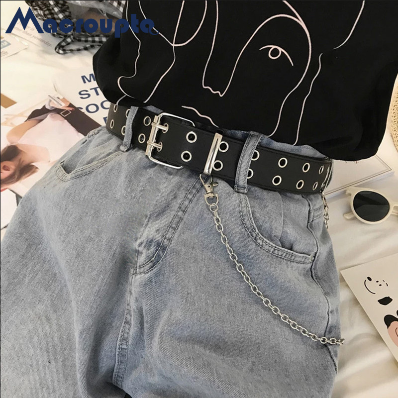 Sabuk Gotik Punk Wanita Sabuk  - Streetwear Brand Belts ulasan dan harga