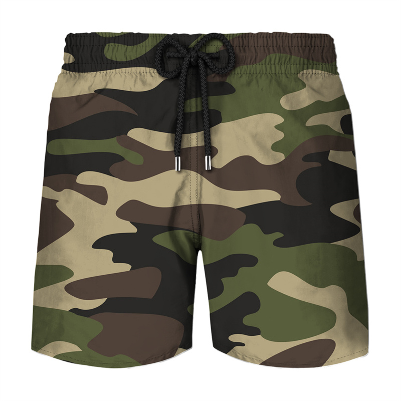 Celana pendek kamuflase pria,  - A Bathing Ape Camo ulasan dan harga