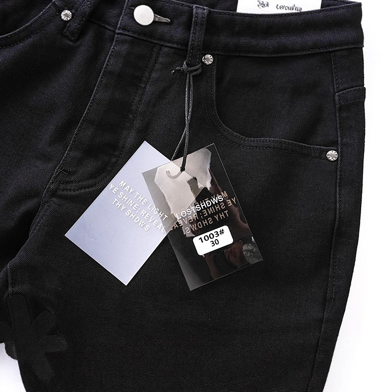 Celana Jeans Slim-Fit Bordir L - Brand Streetwear Instagram ulasan dan harga